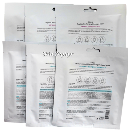 Soqu Radiance Boosting Hydrogel Mask Set