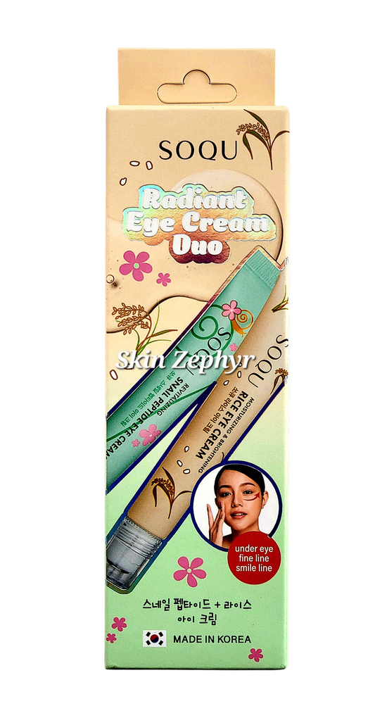 Soqu Radiant Eye Cream Duo