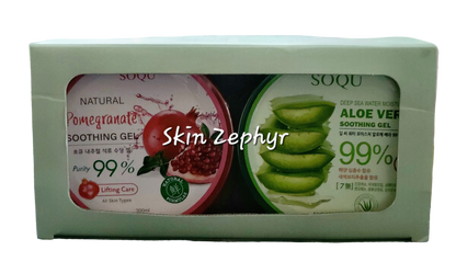 Soqu Pomegranate and Aloe Vera Soothing Gel Special Set