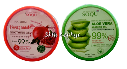 Soqu Pomegranate and Aloe Vera Soothing Gel Special Set