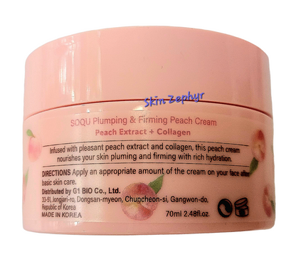 Soqu Plumping and Firming Peach Cream