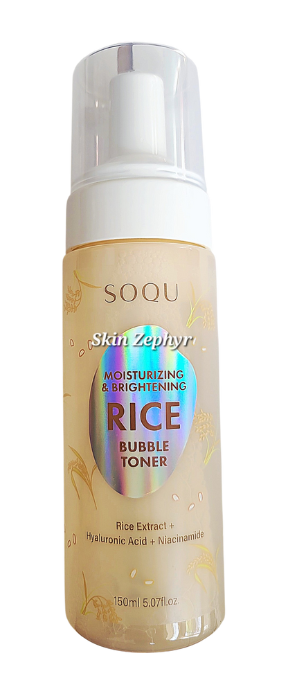 Soqu Moisturizing & Brightening Rice Bubble Toner