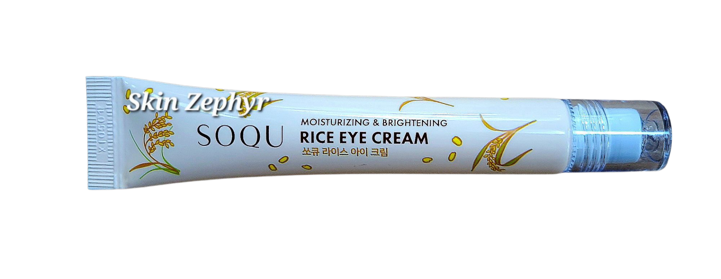 Soqu Rice Moisturizing and Brightening Eye Cream