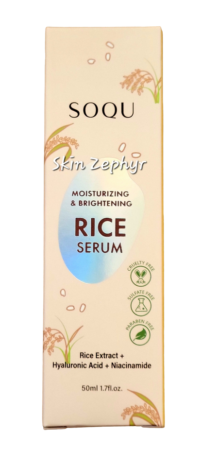 Soqu Moisturizing and Brightening Rice Serum