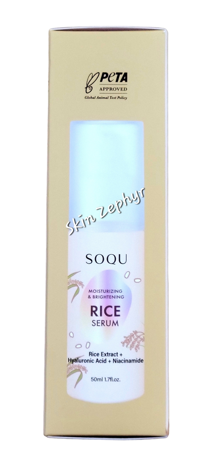 Soqu Moisturizing and Brightening Rice Serum
