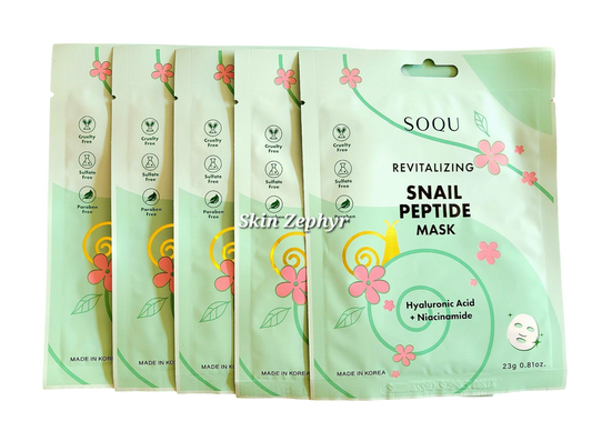 Soqu Revitalizing Snail Peptide Masks