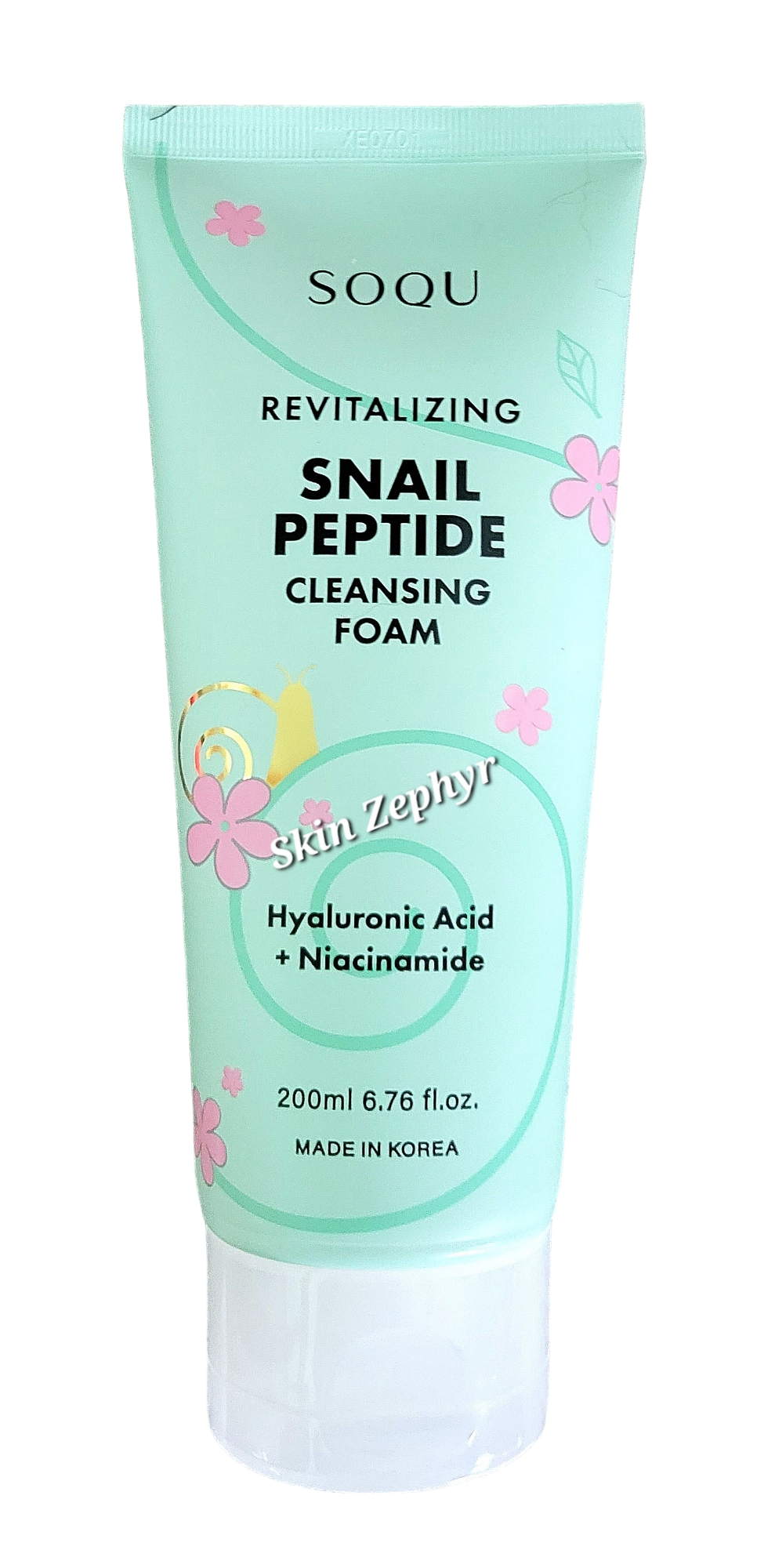 Soqu Revitalizing Snail Peptide Cleansing Foam