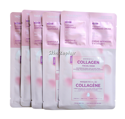 Tada Beauty Collagen 3-Step Facial Care Mask Set