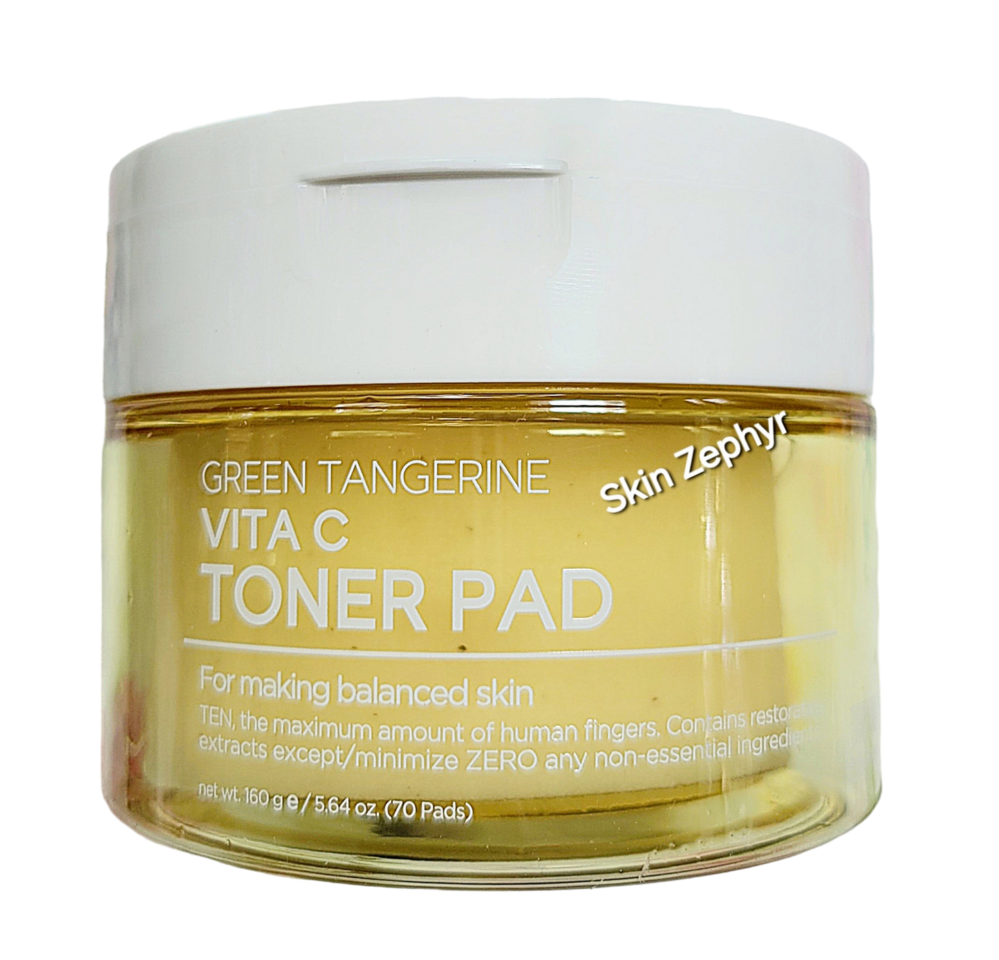 Tenzero Green Tangerine Vita C Toner Pad