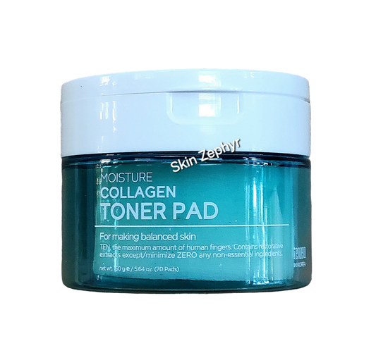 Tenzero Moisture Collagen Toner Pad