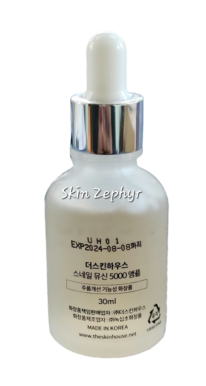 The Skin House Snail Mucin 5000 Ampoule