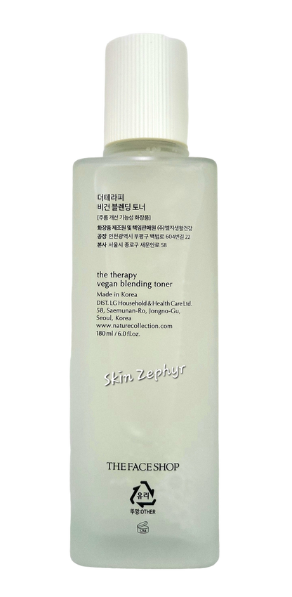 The Face Shop The Therapy Vegan Blending Toner