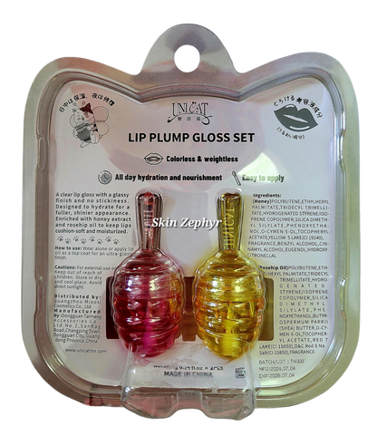 Unicat Lip Plump Gloss Set