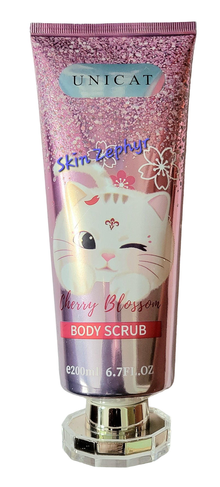 Unicat Nicotinamide Cherry Blossom Body Scrub