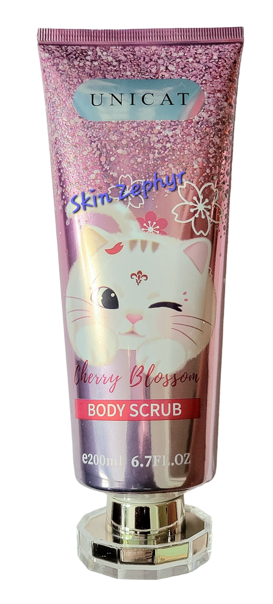Unicat Nicotinamide Cherry Blossom Body Scrub