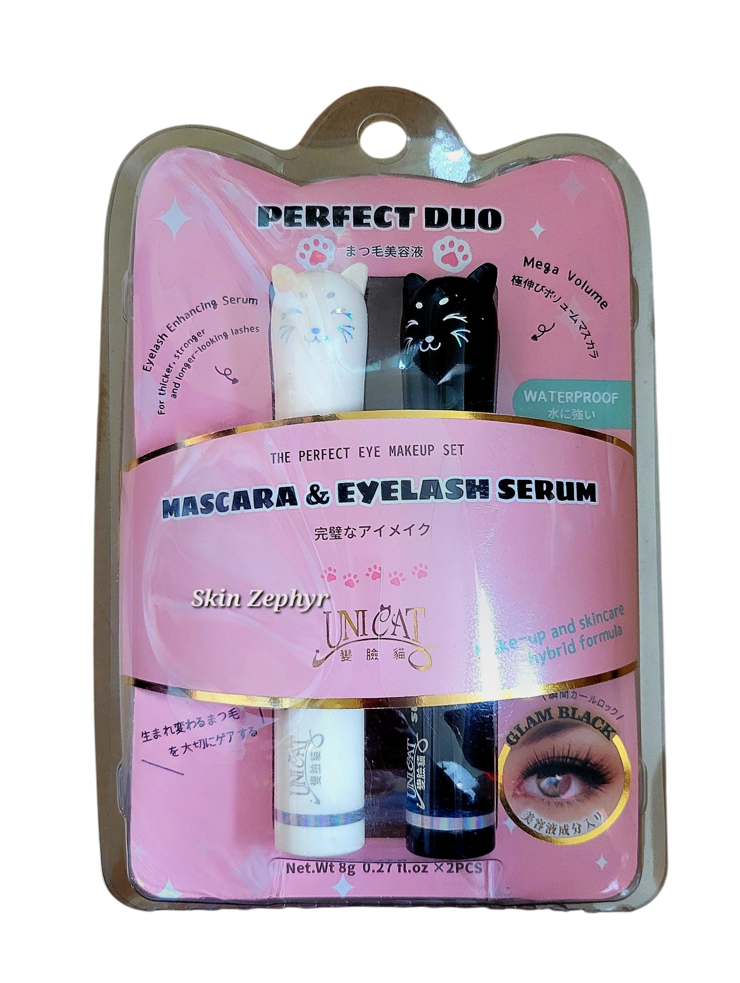 Unicat Mascara and Eyelash Serum Perfect Duo