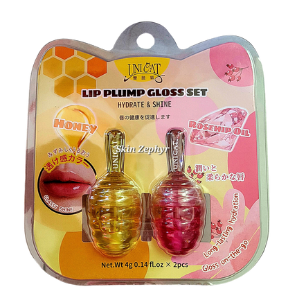 Unicat Lip Plump Gloss Set