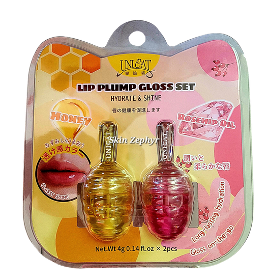 Unicat Lip Plump Gloss Set