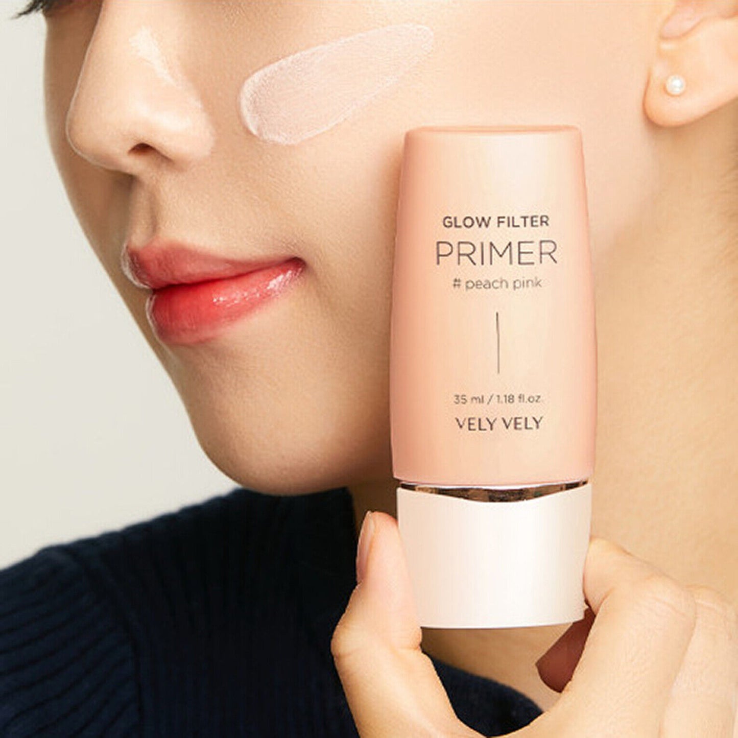 Vely Vely Glow Filter Primer #Peach Pink SPF 30 PA +++
