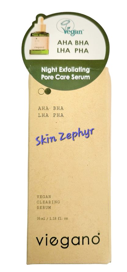Viegano AHA BHA LHA PHA Vegan Clearing Serum