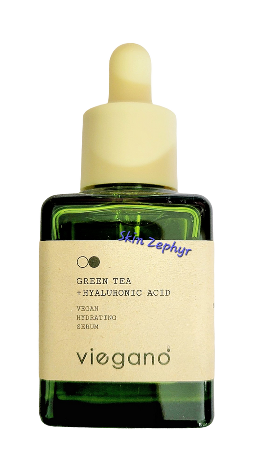 Viegano Green Tea and Hyaluronic Acid Vegan Hydrating Serum