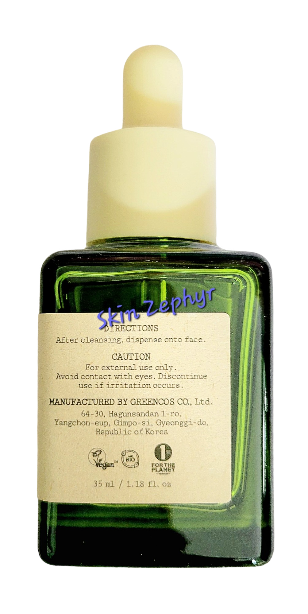 Viegano Green Tea and Hyaluronic Acid Vegan Hydrating Serum