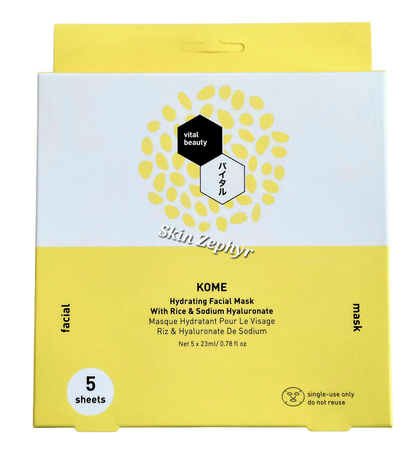 Vital Beauty Kome Hydrating Facial Masks