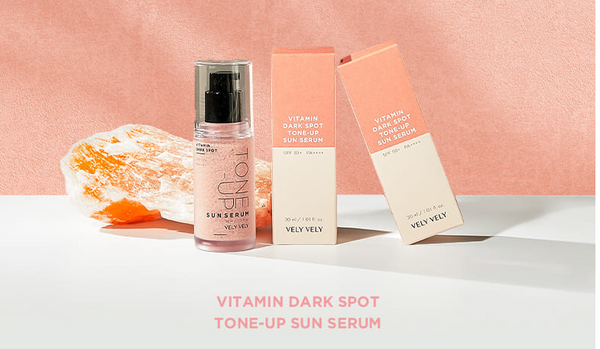 Vely Vely Tone Up Sun Serum Sunscreen SPF 50 PA ++++ – Skin