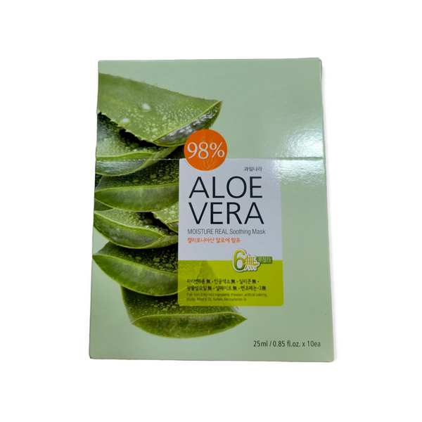 Welcos Aloe Vera Moisture Real Soothing Masks – Skin Zephyr