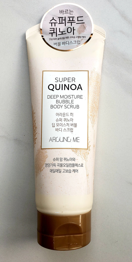 Welcos/Around Me Super Quinoa Deep Moisture Bubble Body Scrub