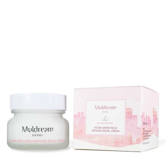 Muldream Vegan Green Mild Intense Facial Cream