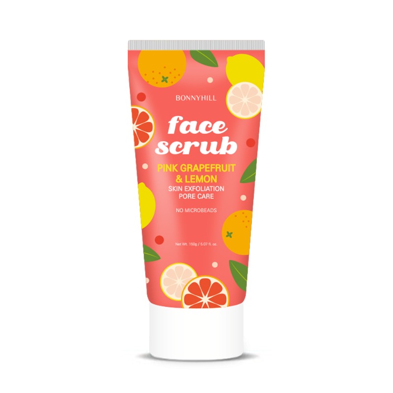 Bonnyhill Pink Grapefruit and Lemon Face Scrub
