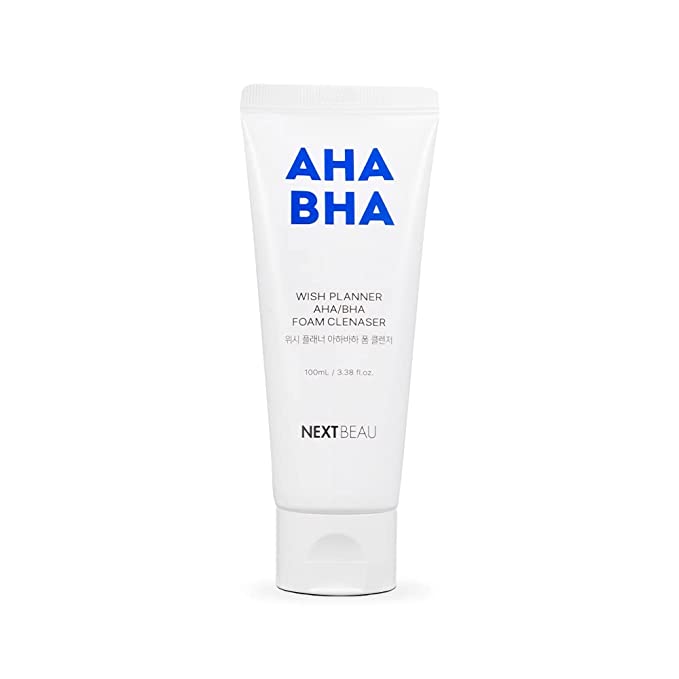 Nextbeau Wish Planner AHA/BHA Foam Cleanser