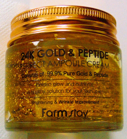 Farmstay 24k Gold & Peptide Perfect Ampoule Cream