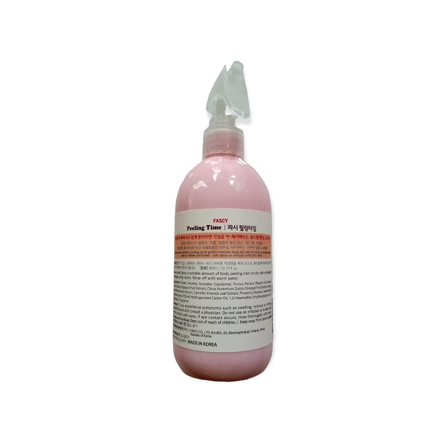 Fascy Peeling Time Gentle Exfoliating Body Mist