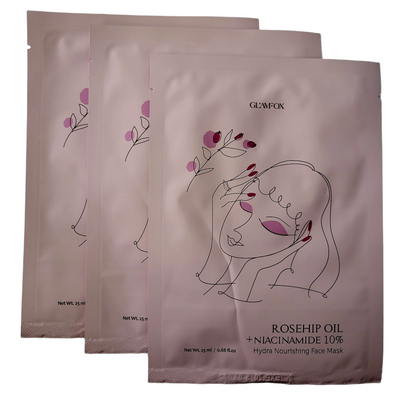 Glamfox Rosehip Oil + Niacinamide 10% Hydra Nourishing Face Mask