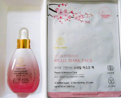 Hani x Hani Gold & Snail White Intensive Eye Ampoule Special Set