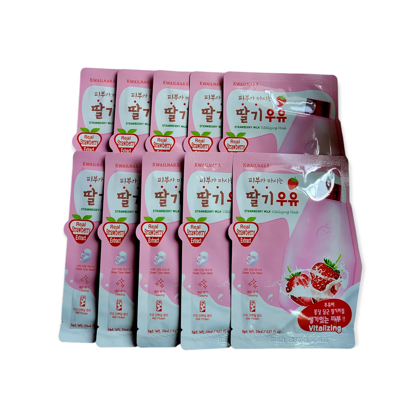 Kwailnara Strawberry Milk Vitalizing Mask