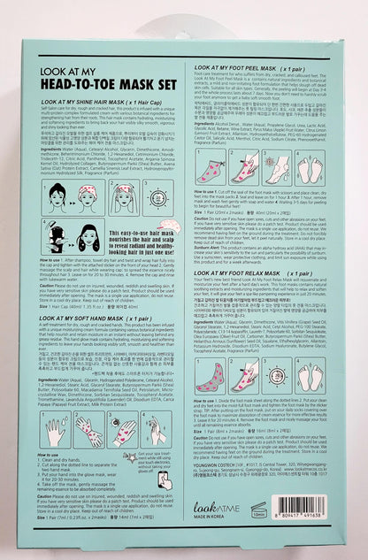 Lookatme Head-to-Toe Mask Set