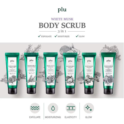 Plu White Musk Body Scrub