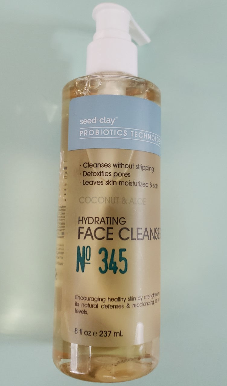Seed + Clay Coconut & Aloe Hydrating Face Cleanser