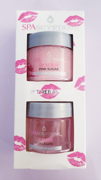 SpaScriptions Lip Therapy Kit: Lip Scrub and Overnight Mask
