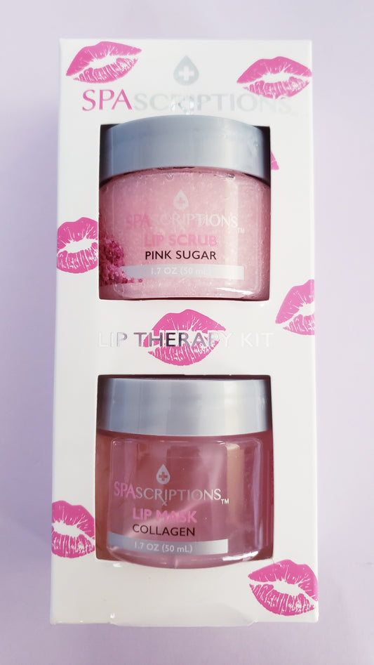 SpaScriptions Lip Therapy Kit: Lip Scrub and Overnight Mask