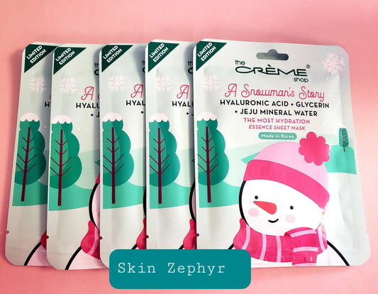 The Creme Shop A Snowman's Story Masks: Limited Edition